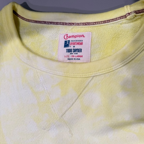 Champion x Todd Snyder Premium Tie-Dye Sweatshirt - Picture 4 of 6